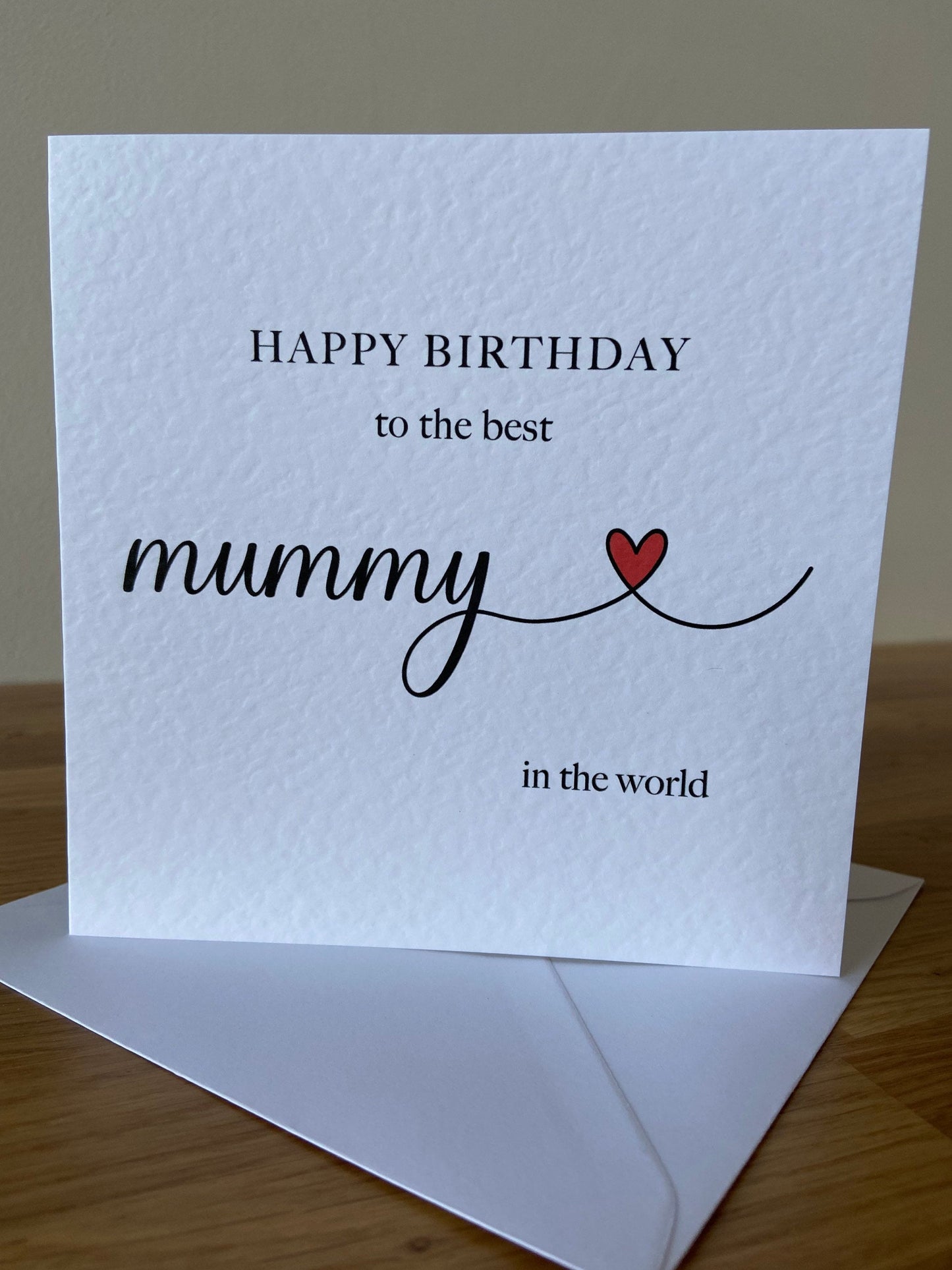 Mummy Birthday Card
