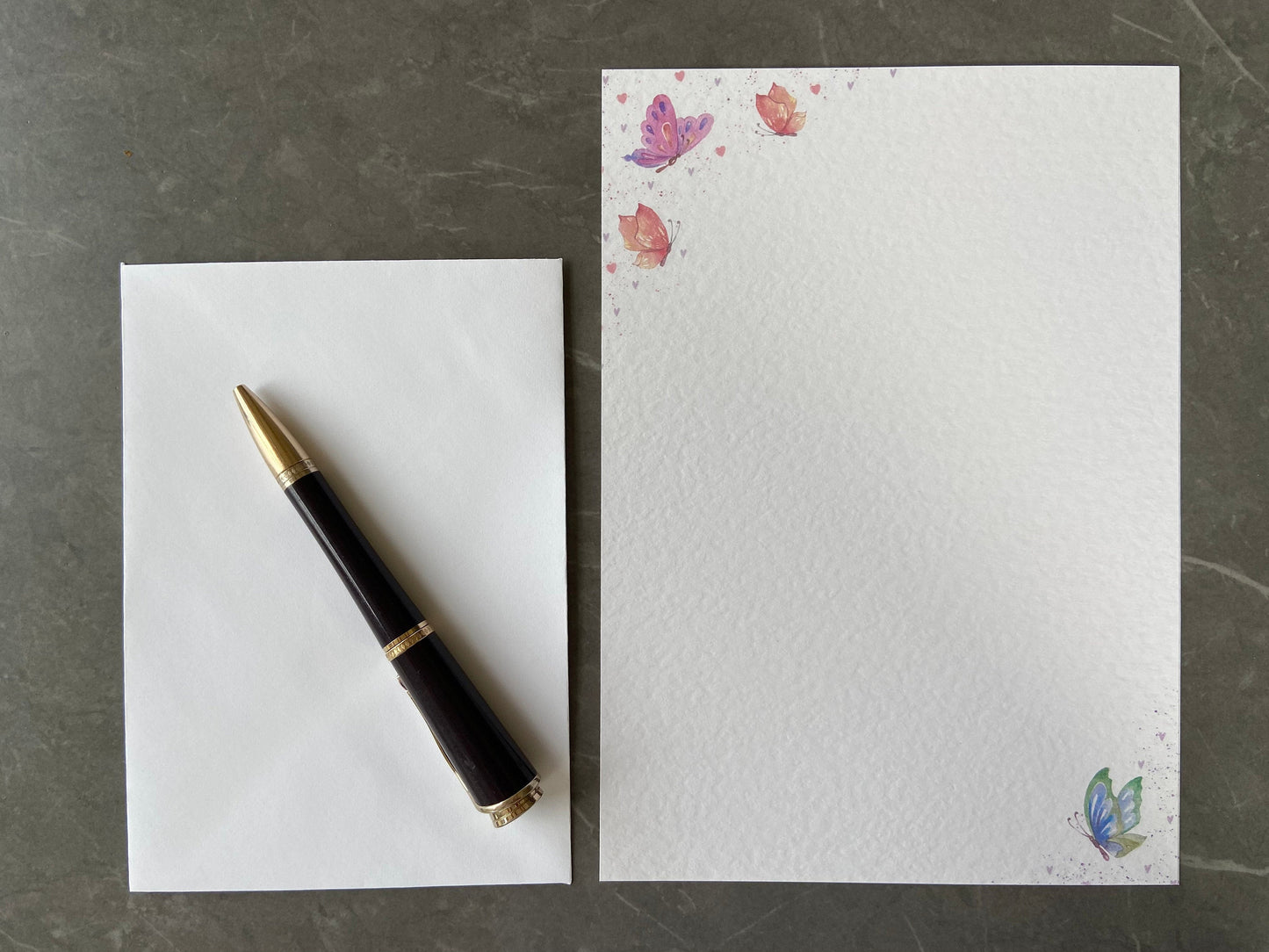 45 Piece Writing Set - Bees, Butterflies and Ladybirds