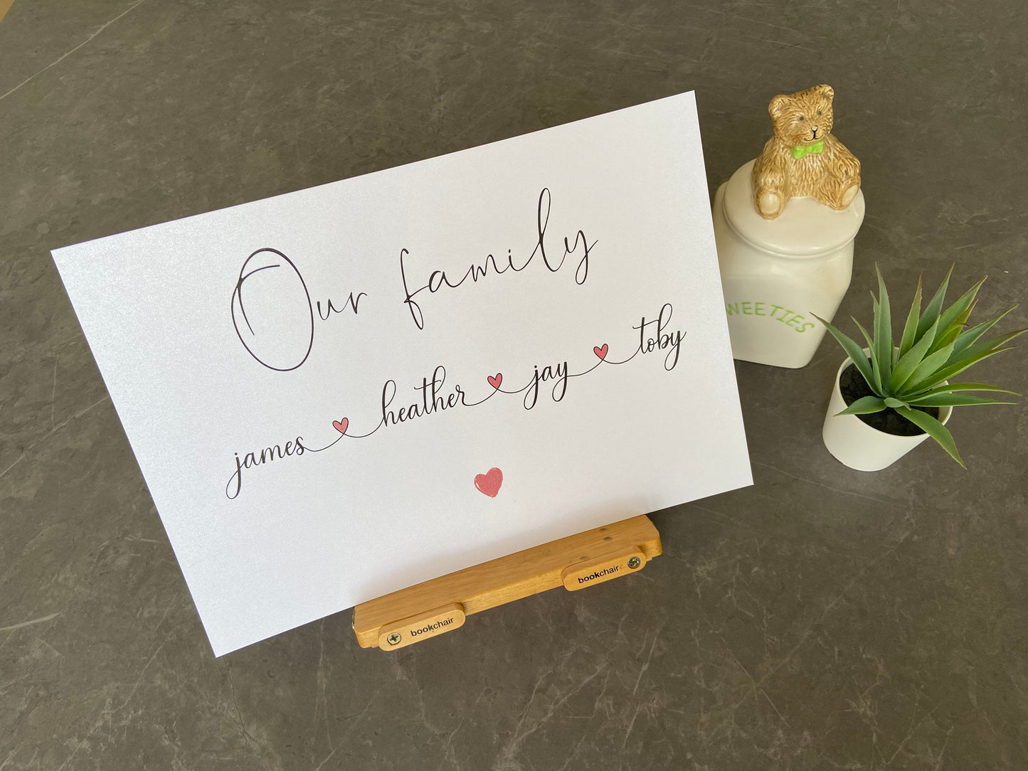 Personalised Family Print
