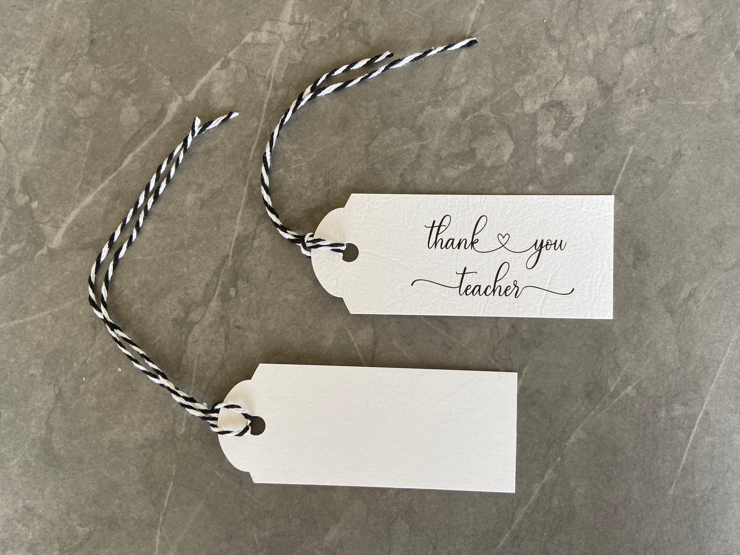 Thank You Teacher Gift Tags
