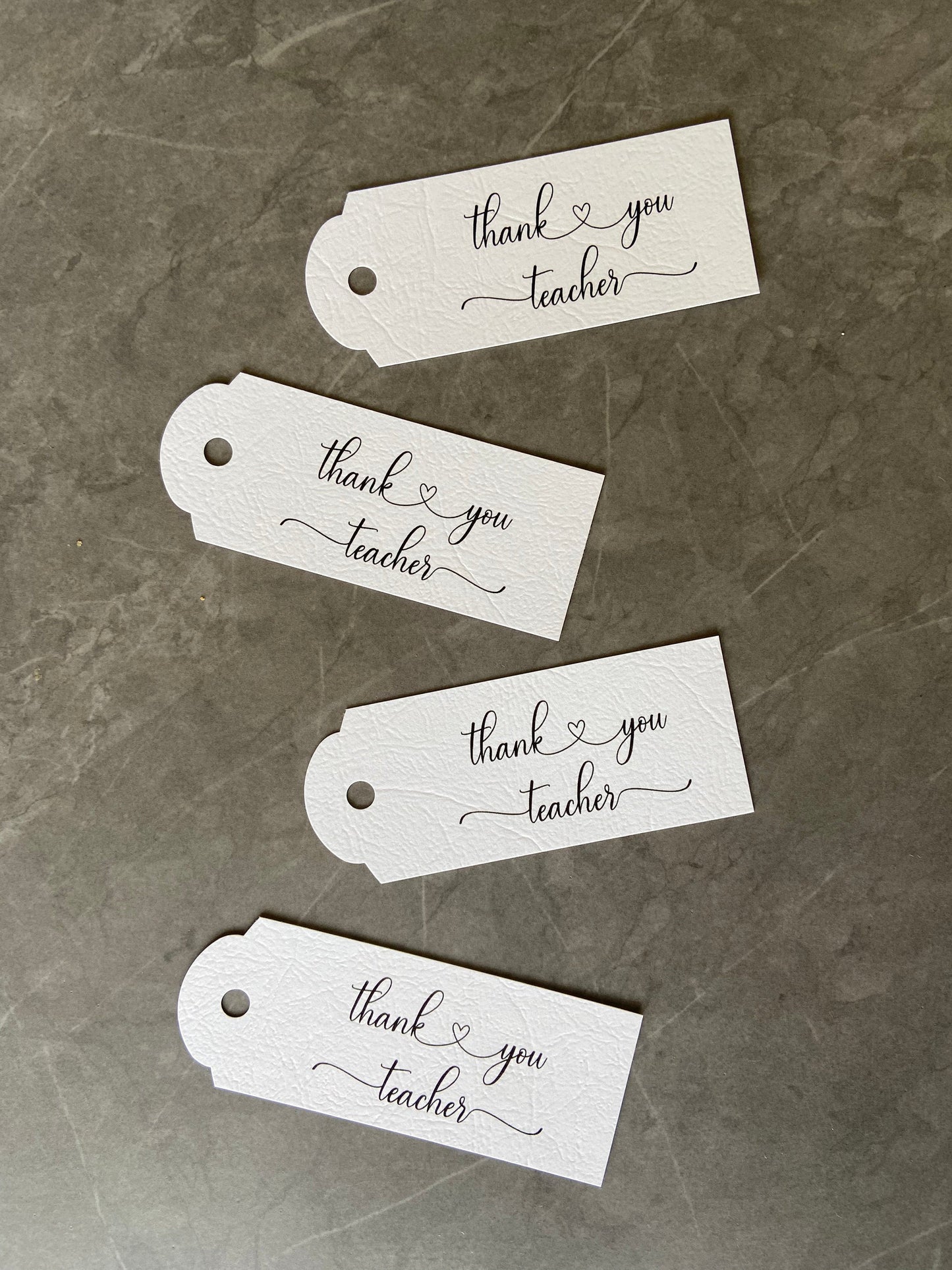 Thank You Teacher Gift Tags