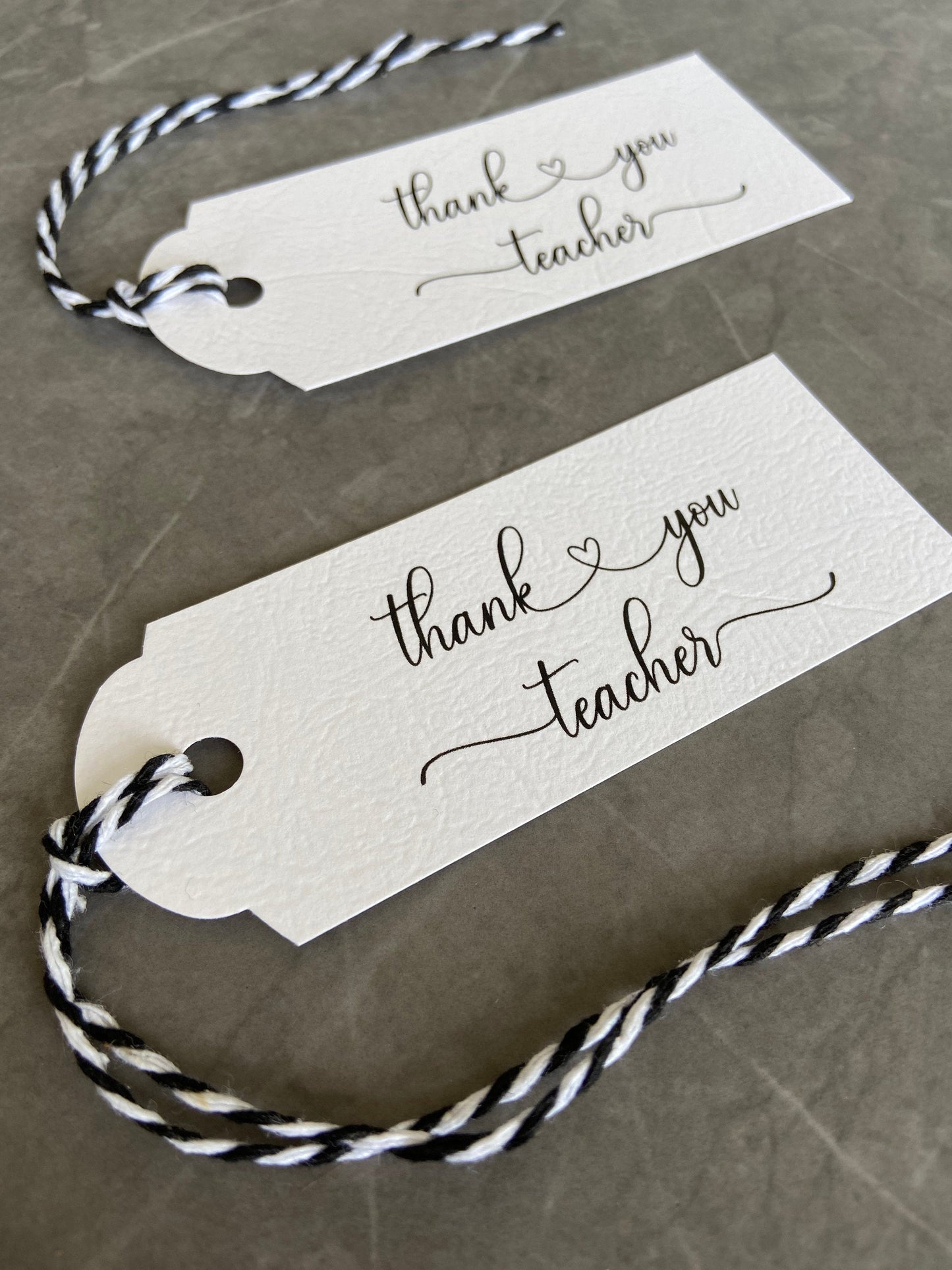Thank You Teacher Gift Tags