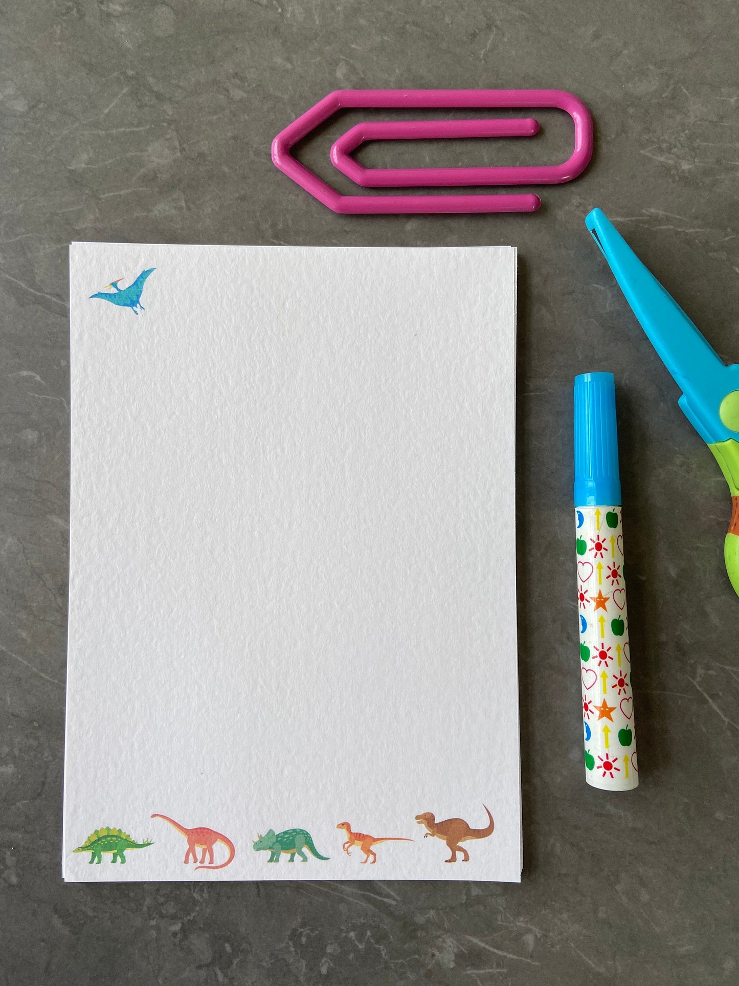 Dinosaur Writing Paper Set