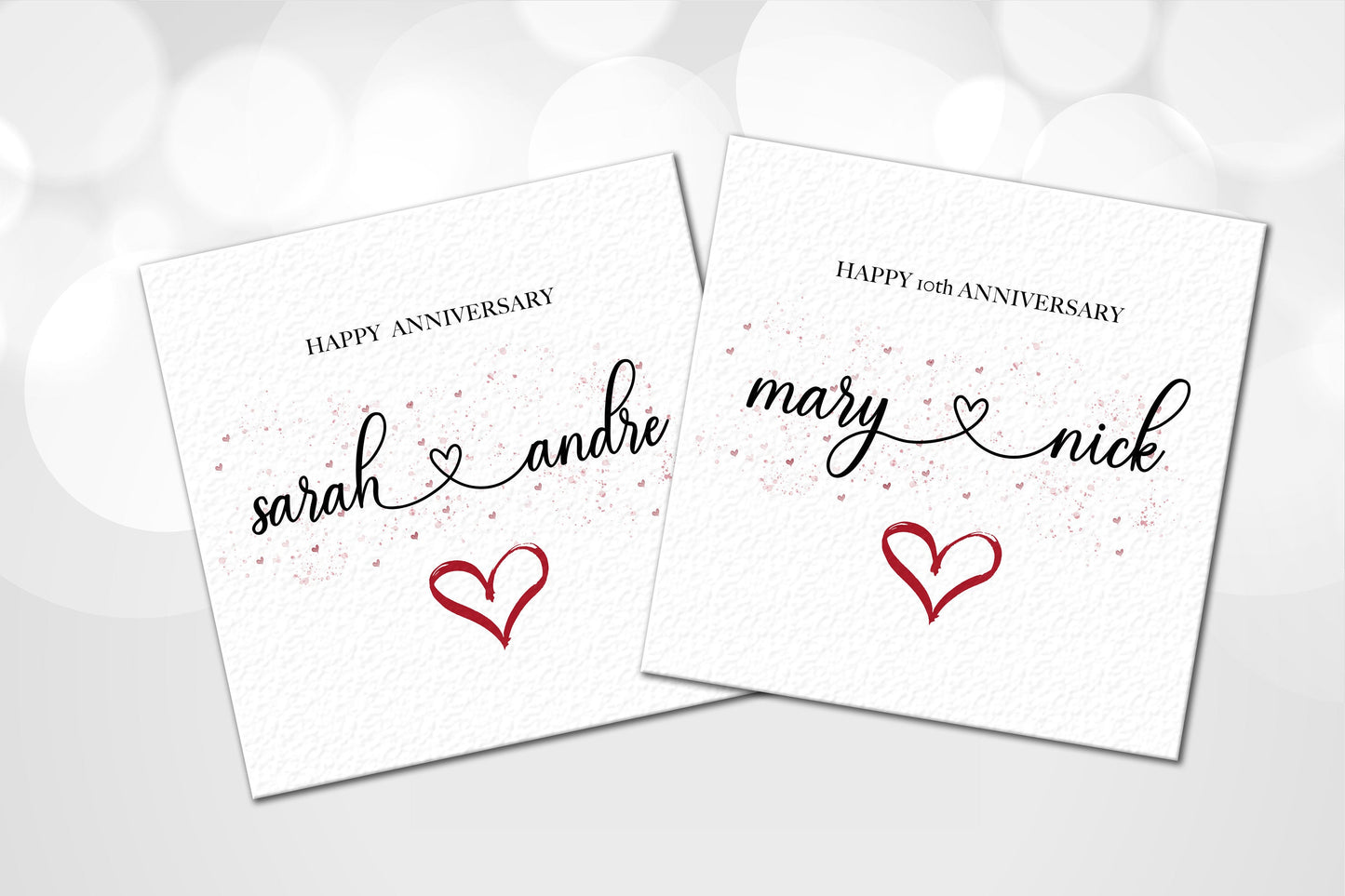 Personalised Anniversary Card