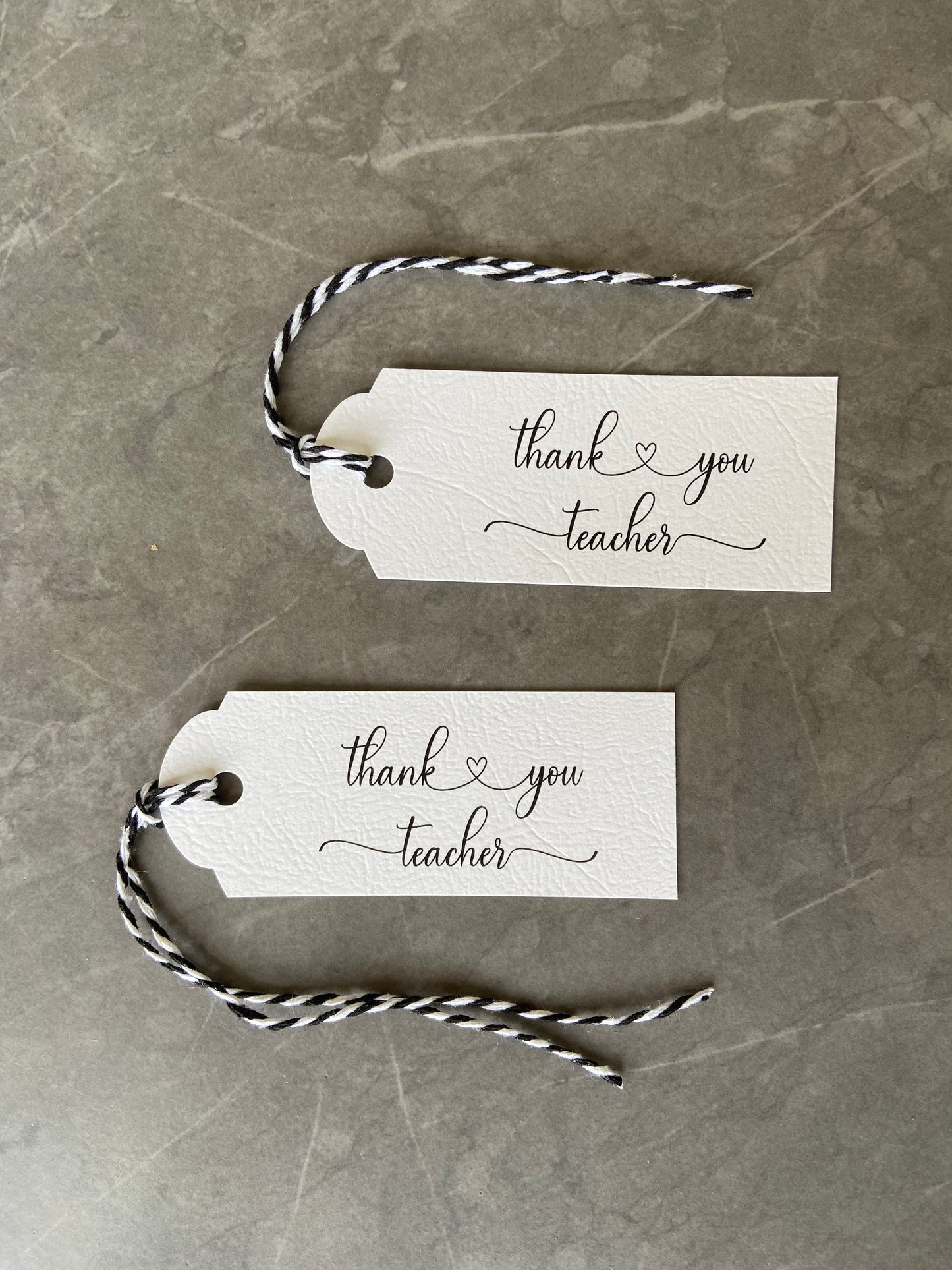 Thank You Teacher Gift Tags