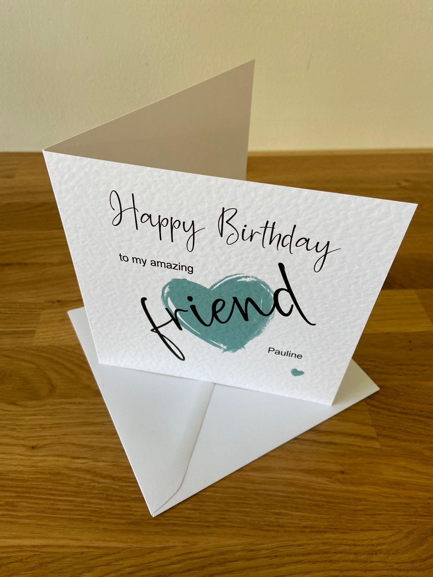 Personalised Friend Birthday Card
