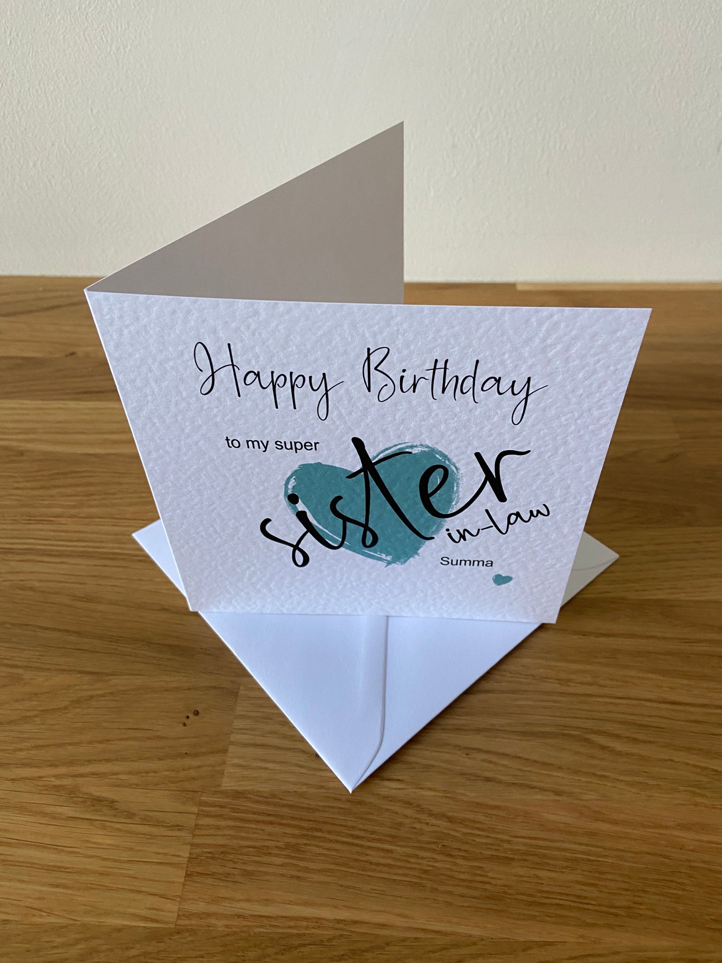 Sister-in-law Birthday Card