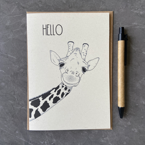 Giraffe Cards