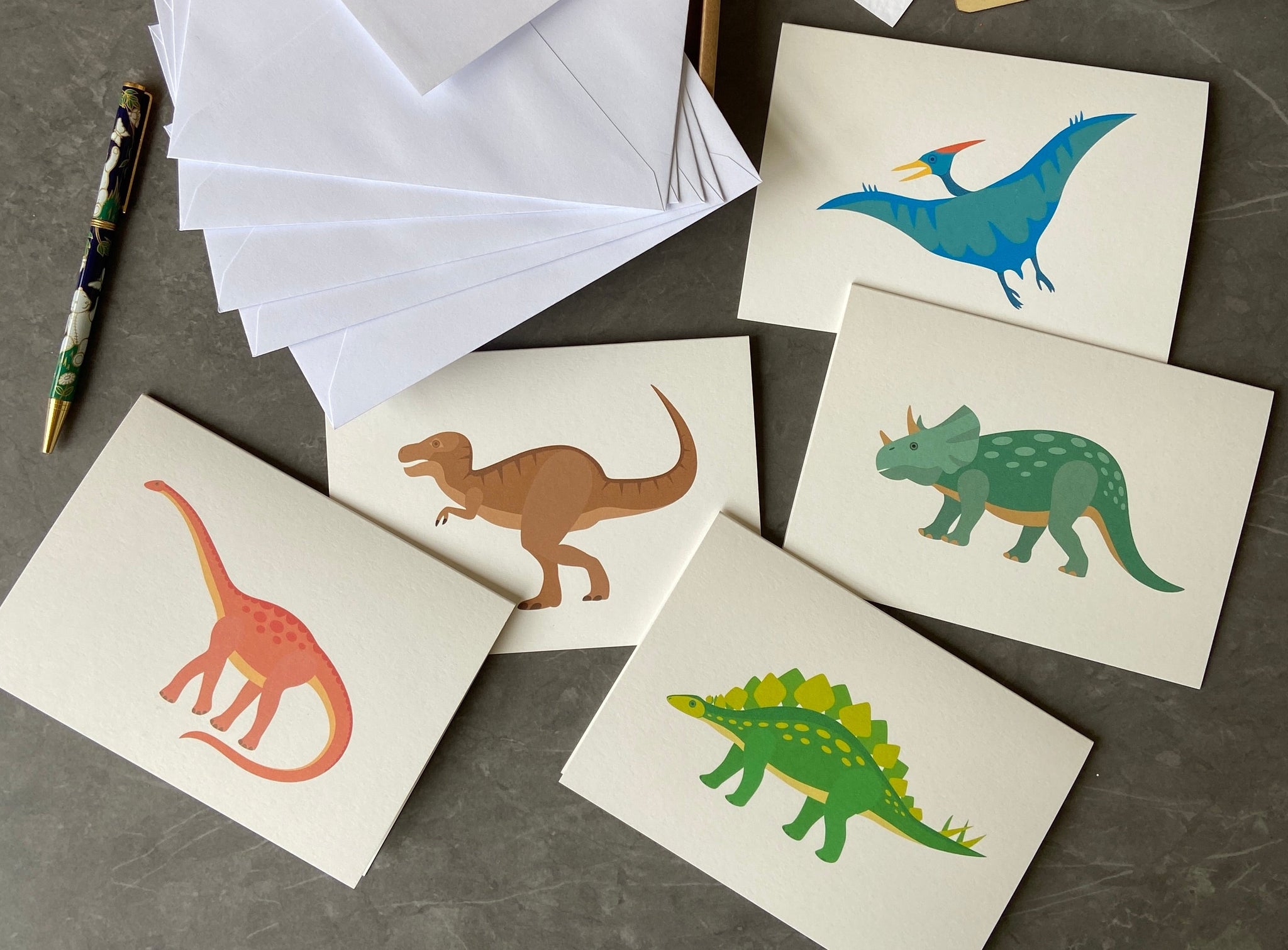 Dinosaur Note Cards