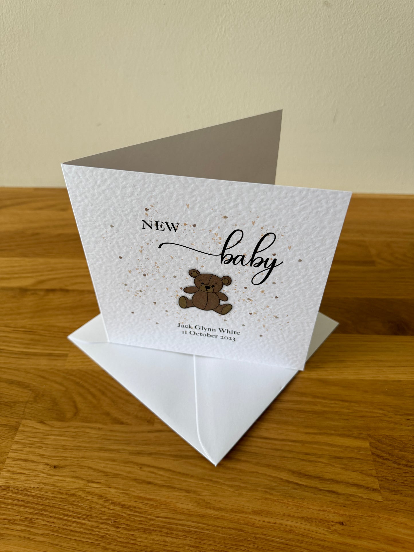 Personalised New Baby Card