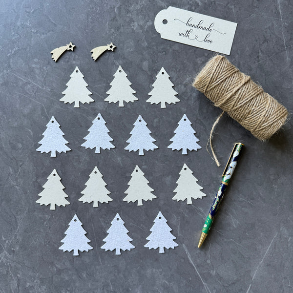20 Tiny Christmas Tree Tags