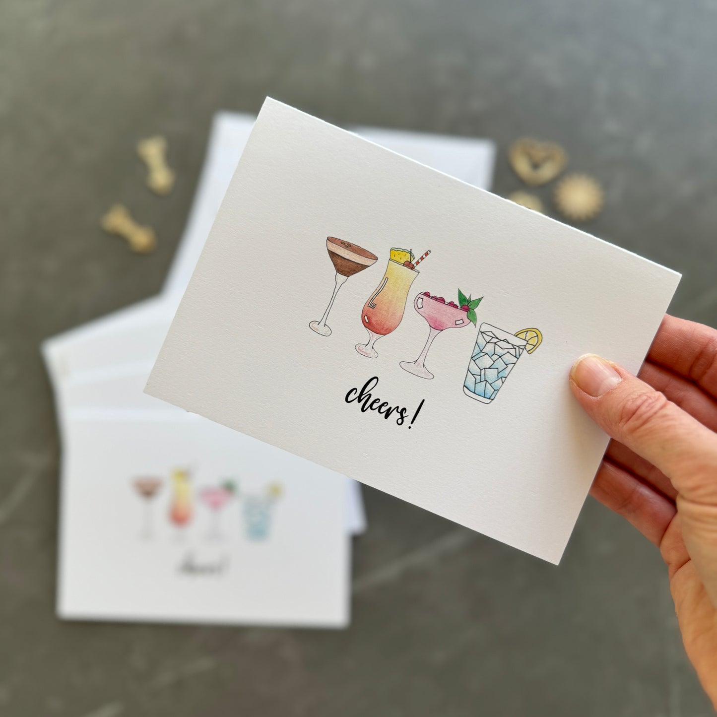 Cocktail Greeting Cards