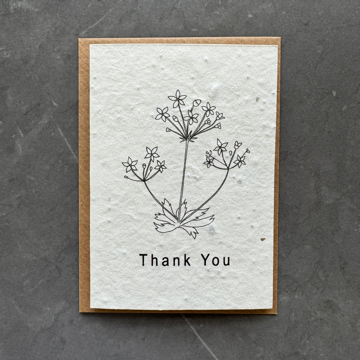 Small Plantable Thank You Cards