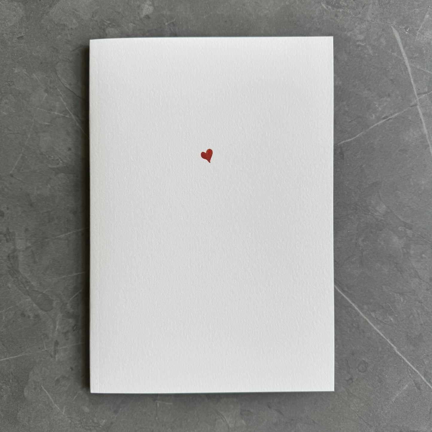 Love heart note books