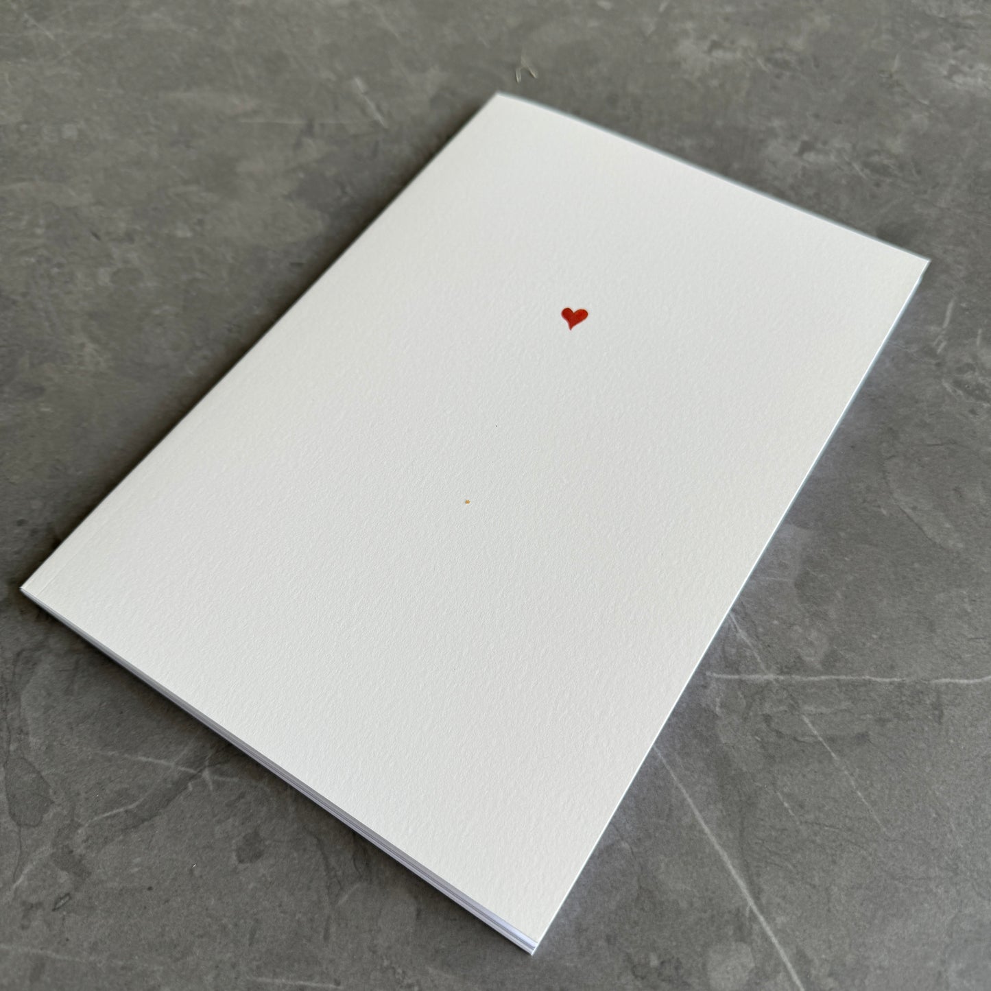 Love heart note books