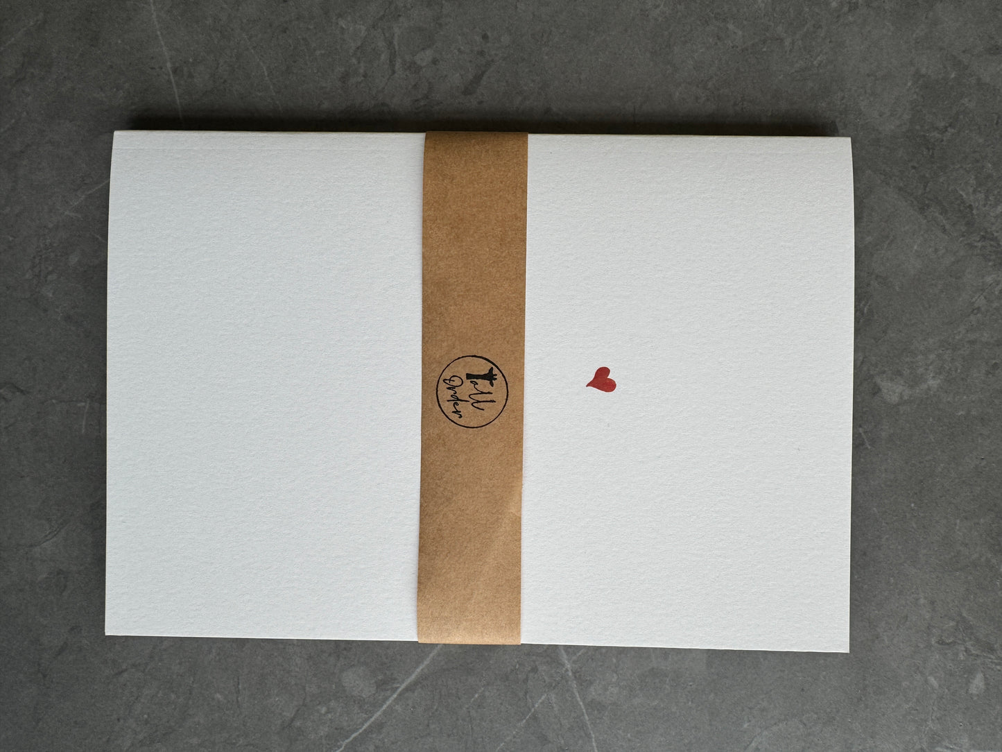 Love heart note books