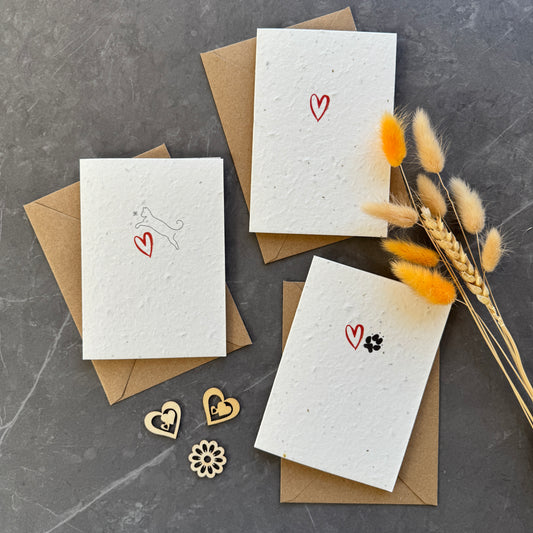 Plantable Pet Loss Card
