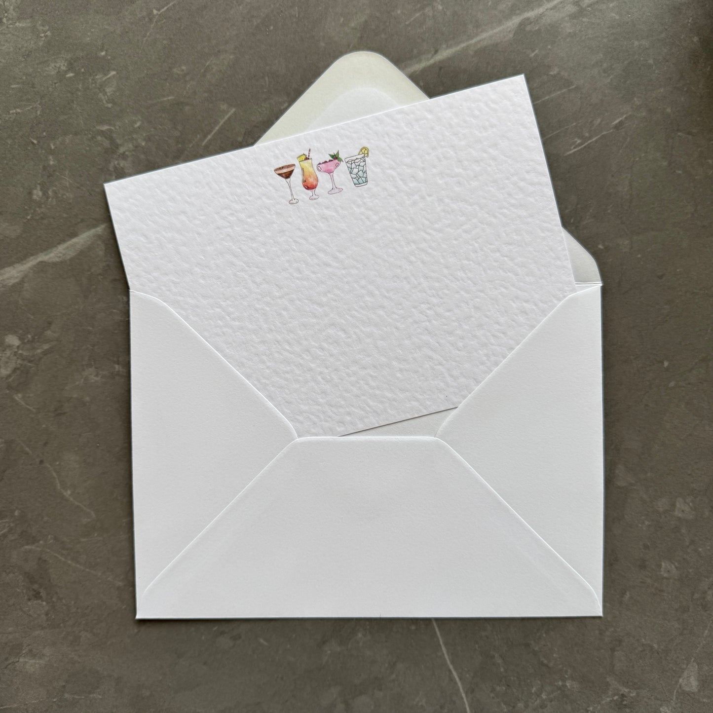 Cocktail Cards Note Cards