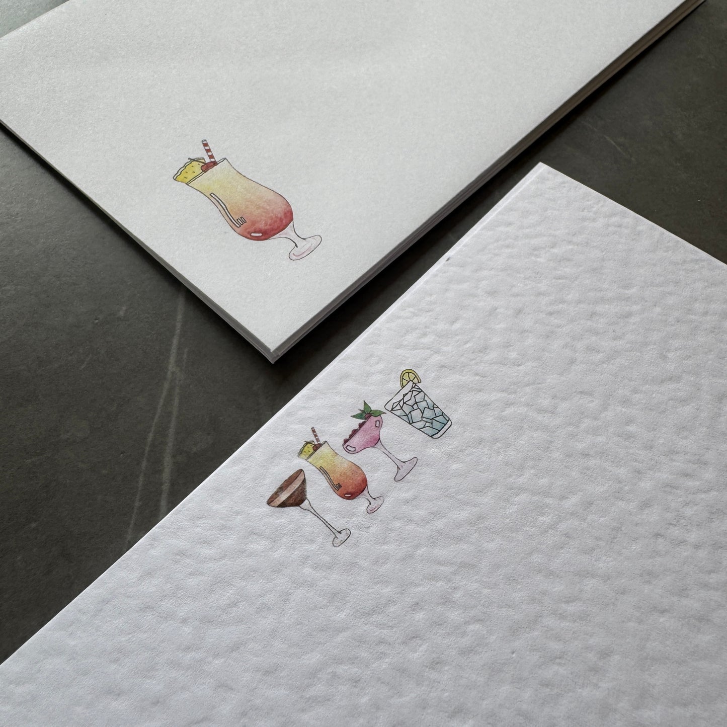 Cocktail Cards Note Cards