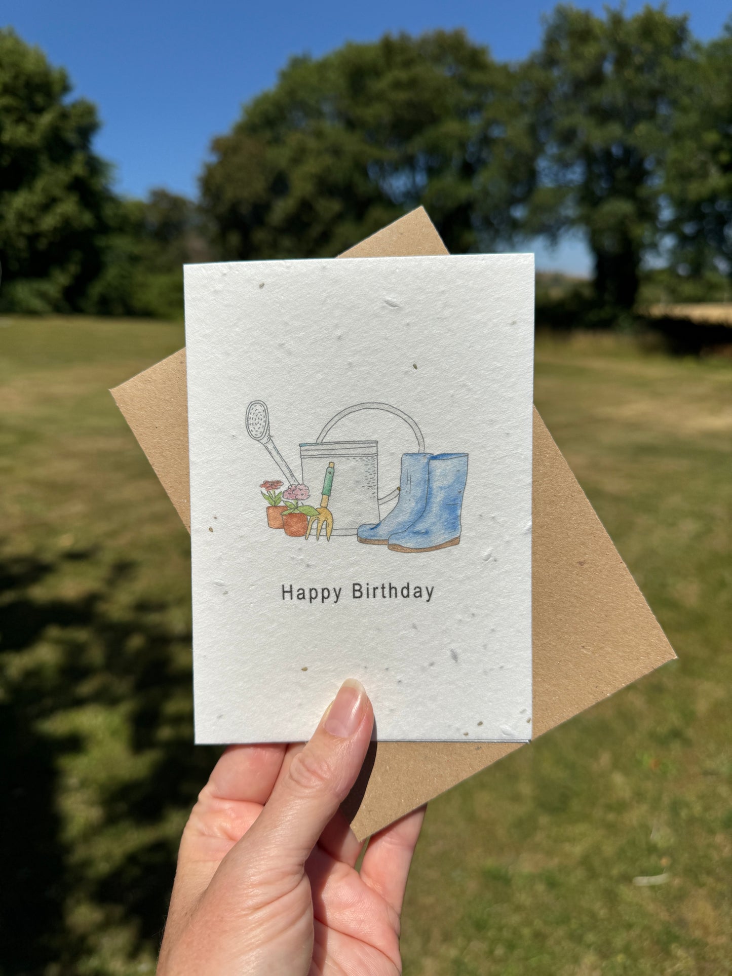 Plantable Birthday Card