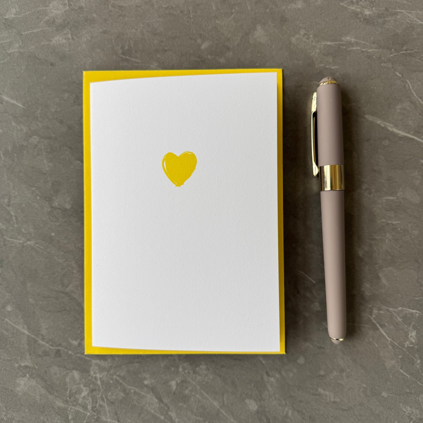 Multicolour Love Heart Cards