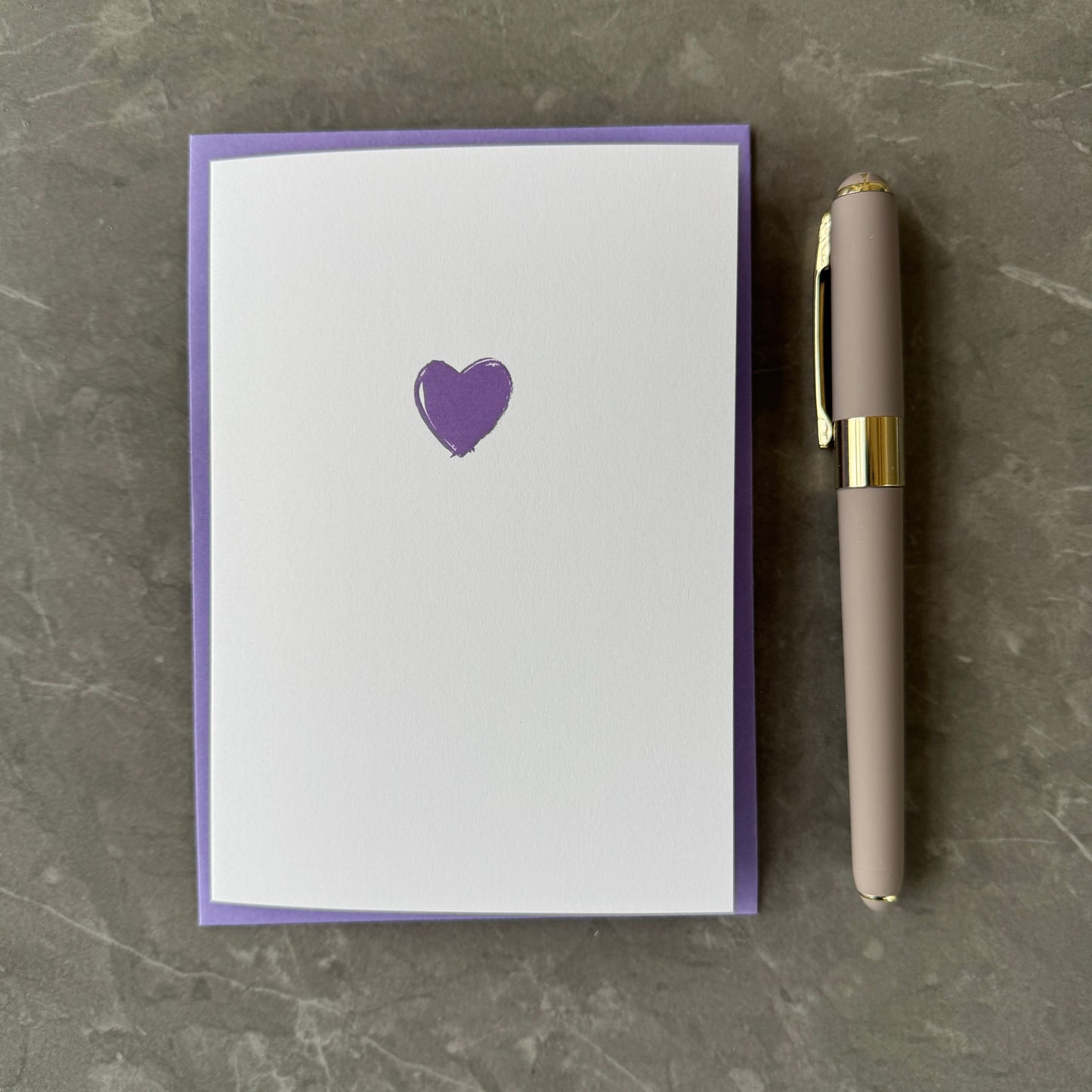 Multicolour Love Heart Cards