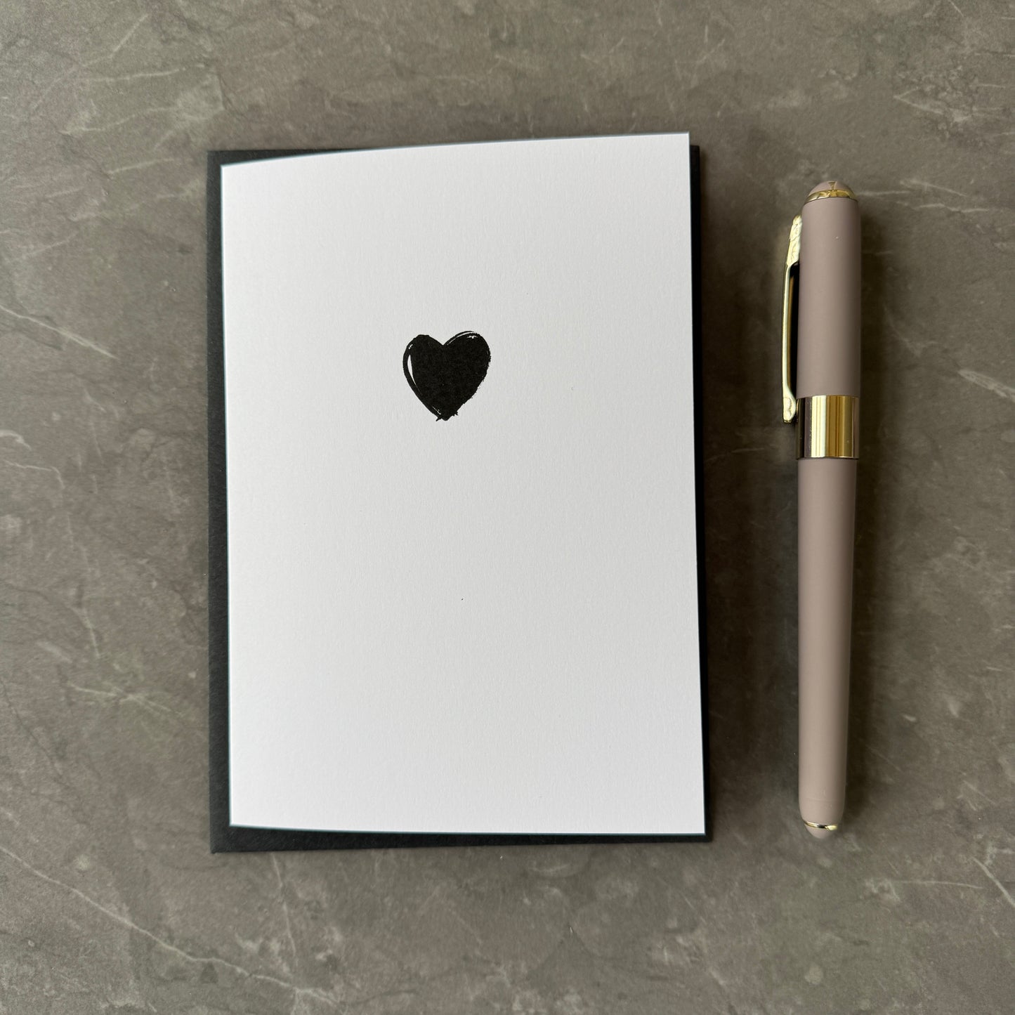 Multicolour Love Heart Cards