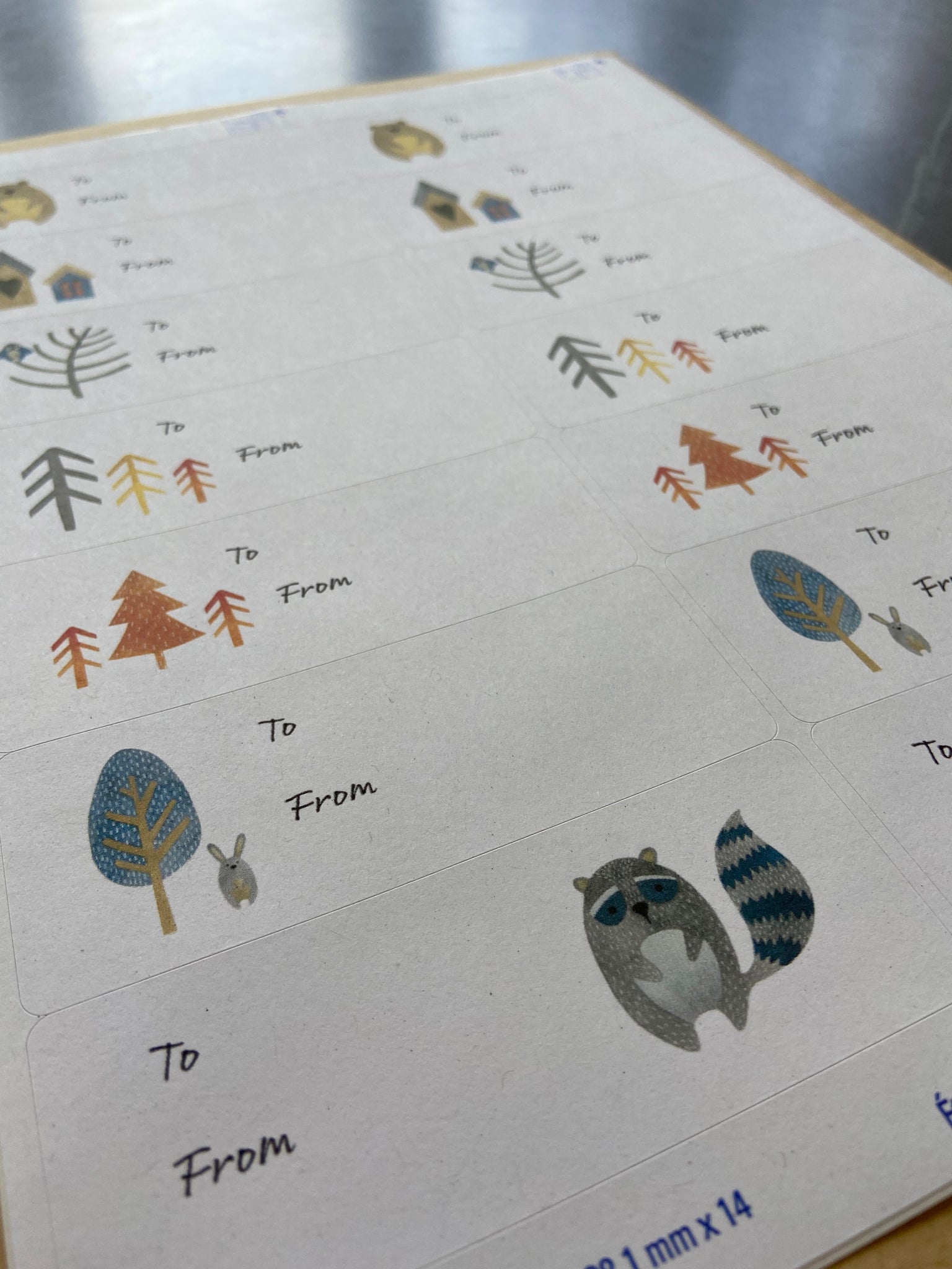 Scandi Gift Stickers