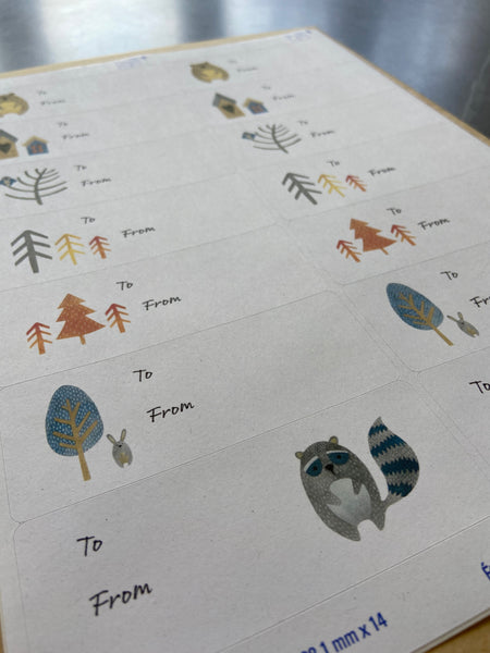 Scandi Gift Stickers