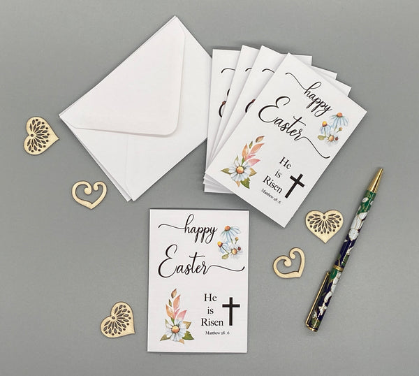 Pack of 5 Christian Easter Cards