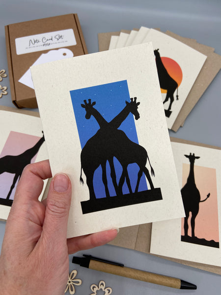 Giraffe Note Cards