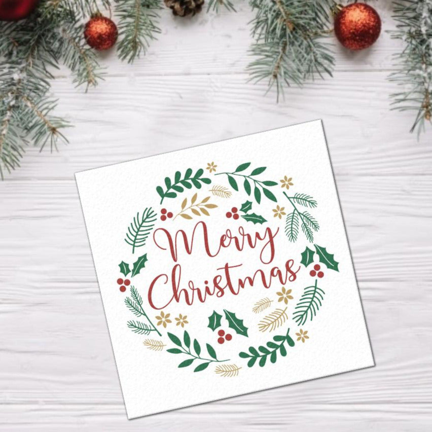 Individual Luxury Christmas Card