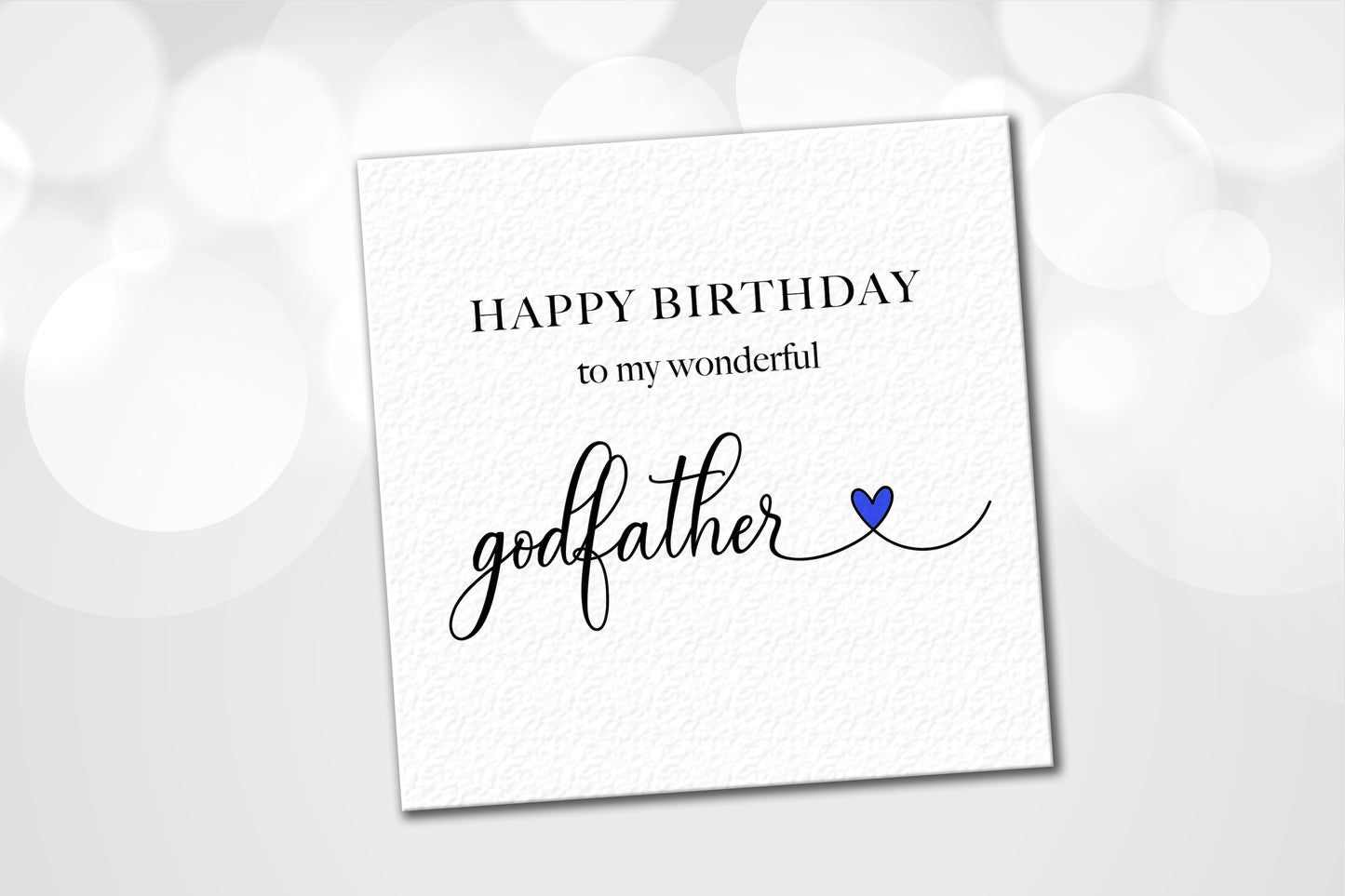 Godfather Birthday Card