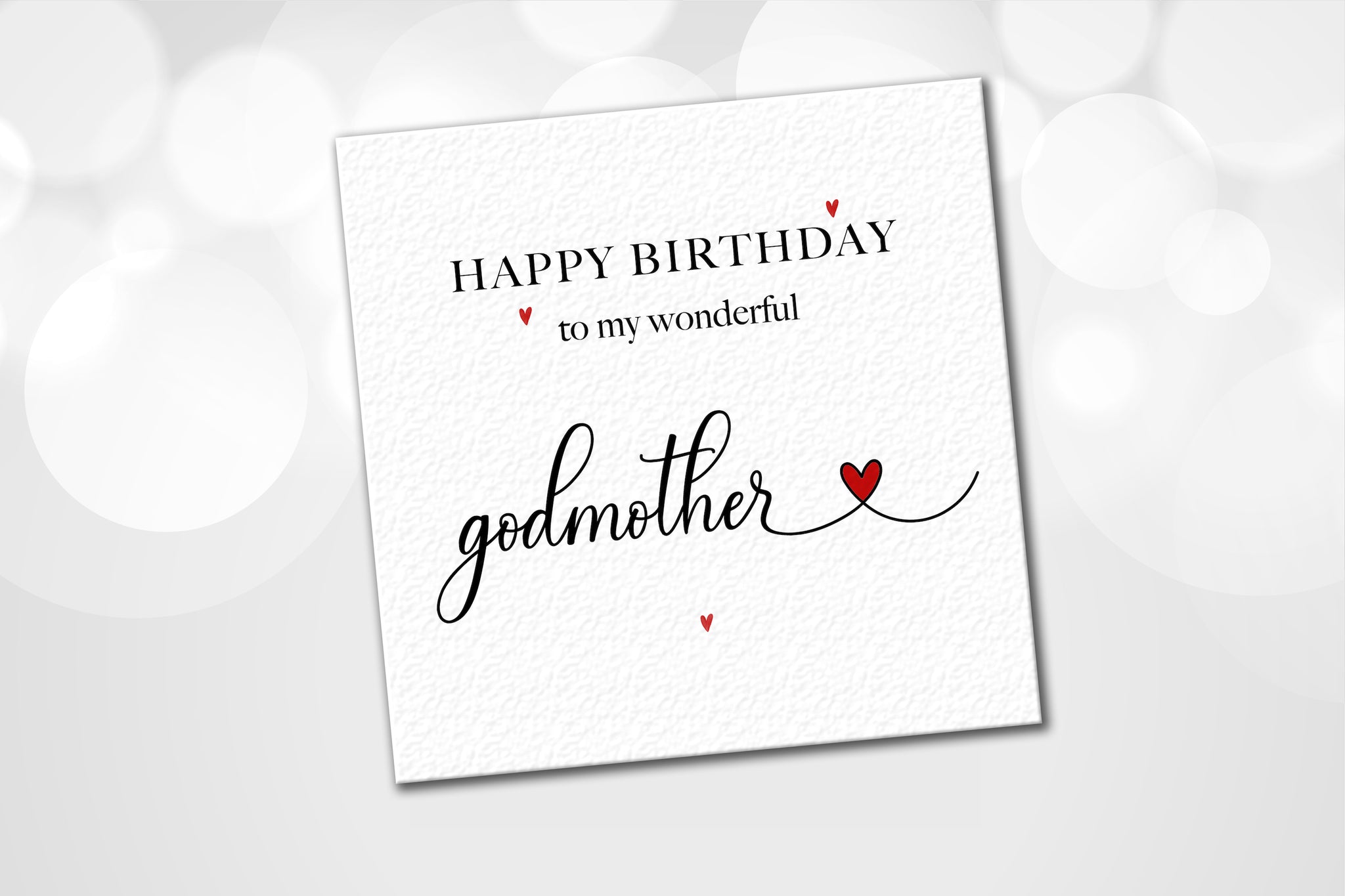 Godmother Birthday Card