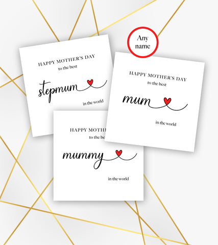 Mother's Day Love Heart Card