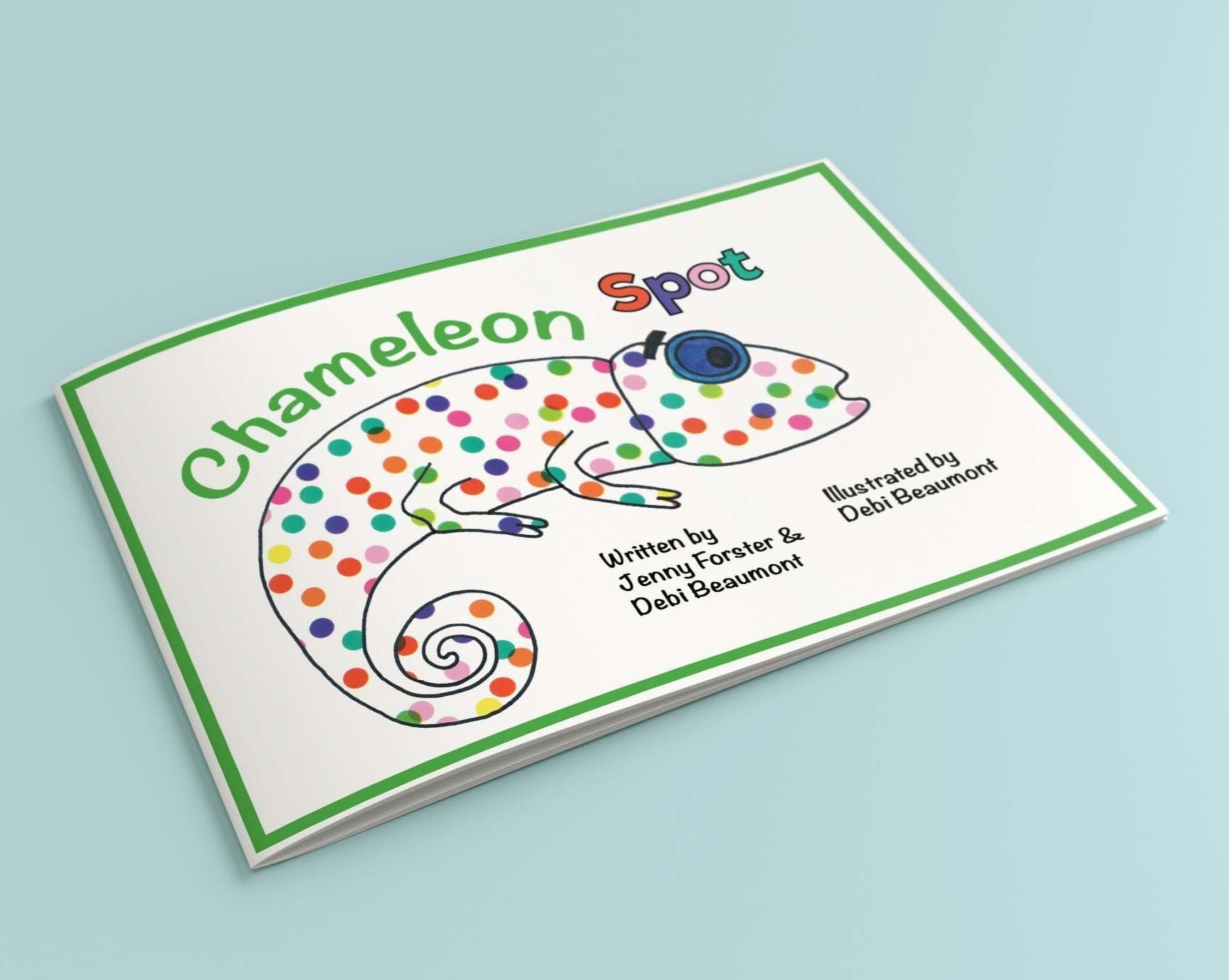 Chameleon Spot Children's rhyming story book