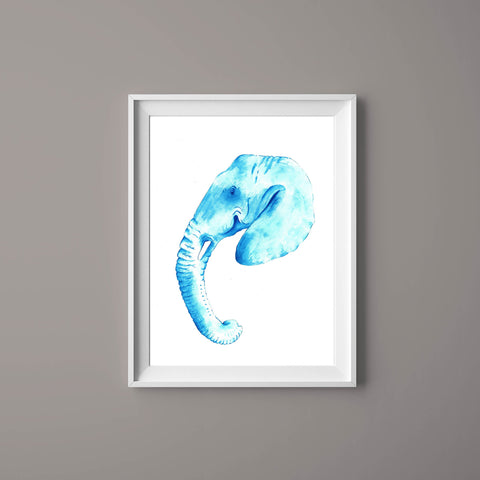 Elephant Art Print