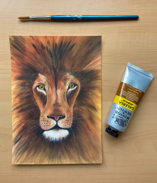 Lion Art Print