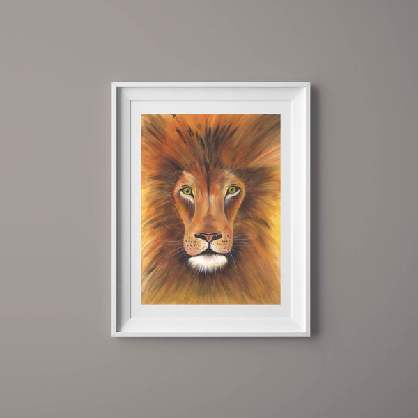 Lion Art Print