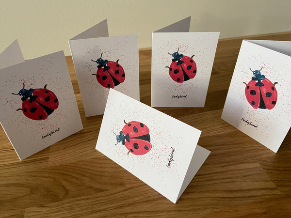 Ladybird Note Cards
