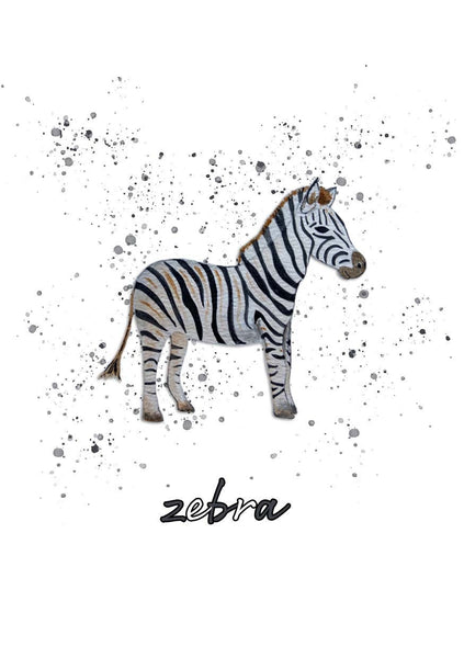 Mini Zebra Note cards