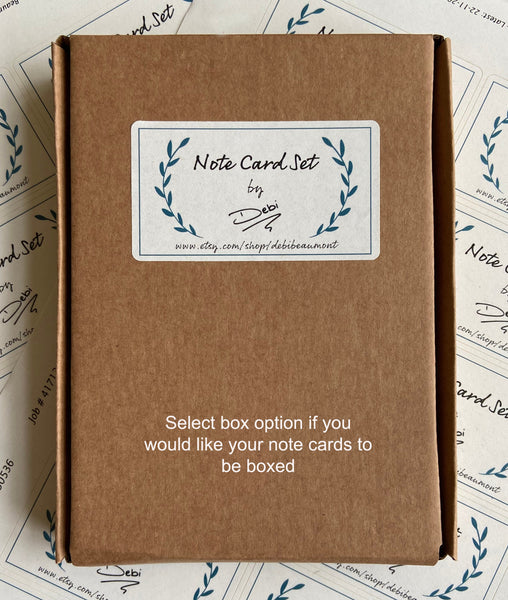 Botanical Note Cards