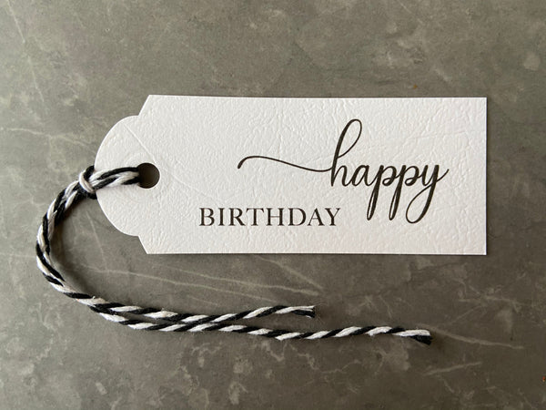 Happy Birthday Tags and Gift for You Tags