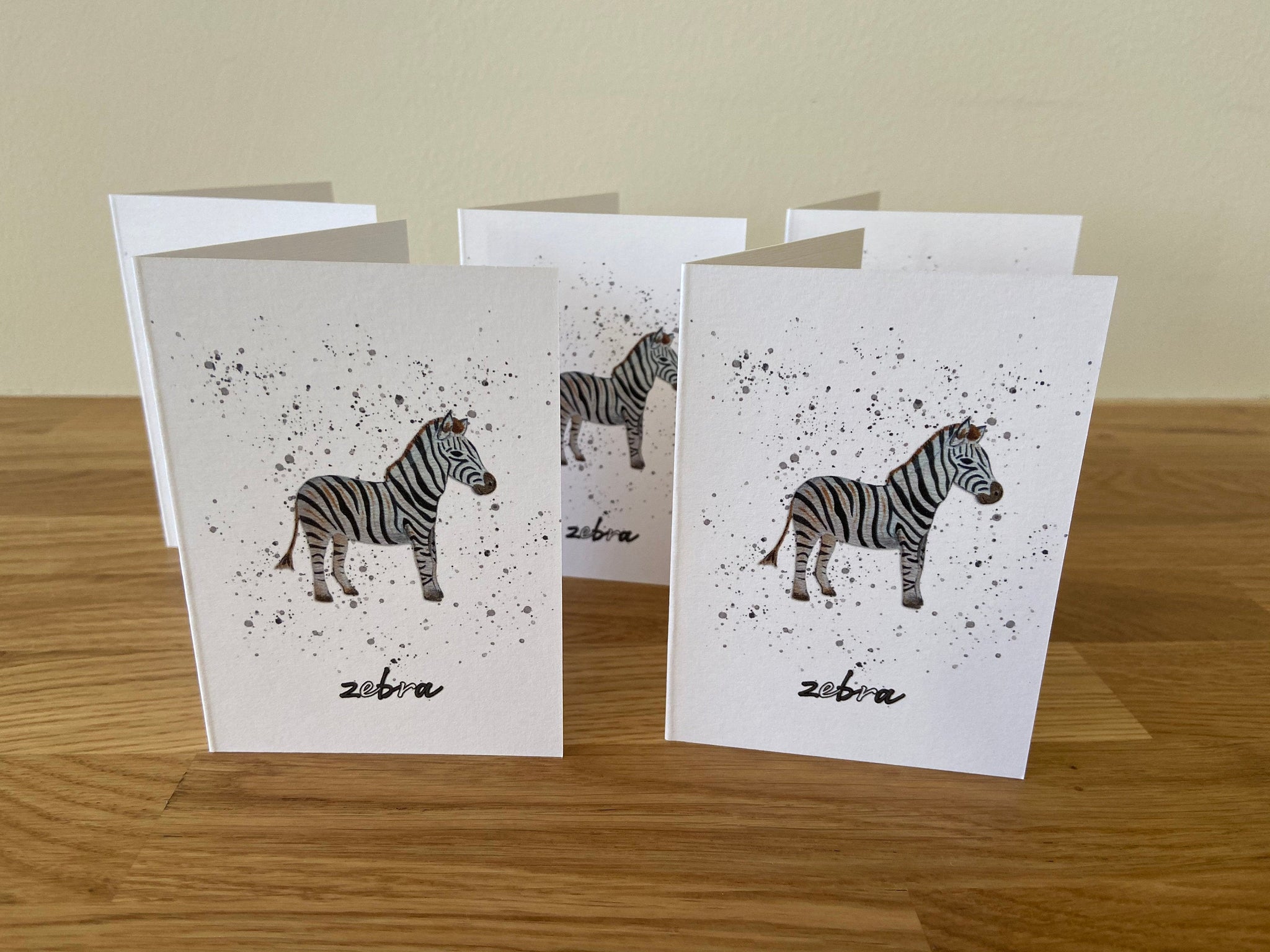 Mini Zebra Note cards