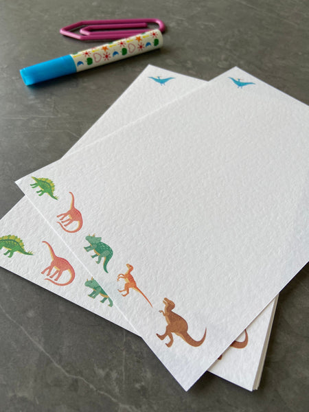 Dinosaur Writing Paper Set