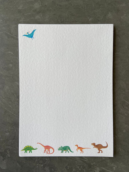 Dinosaur Writing Paper Set
