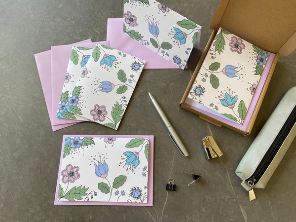 Botanical Note Cards