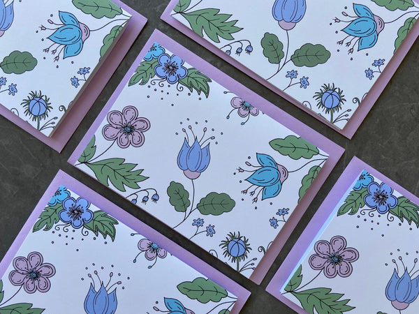 Botanical Note Cards