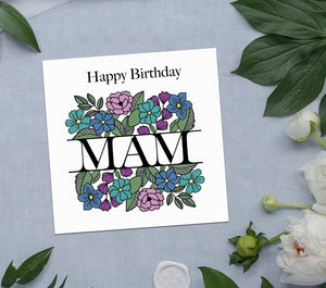 Mam Birthday Card