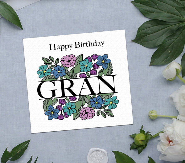 Gran Birthday Card